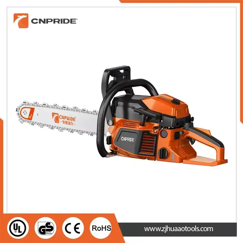 59cc 3,4HP αλυσίδα βενζίνης για πώληση ισχυρή ισχύς με κοπή 20 bar